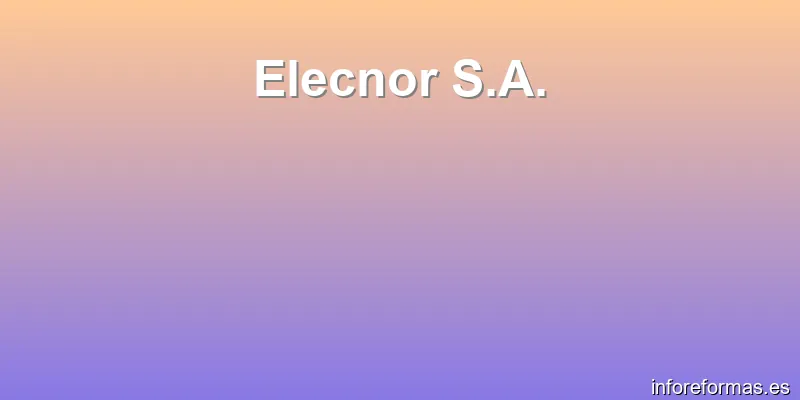 Elecnor S.A.