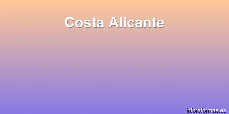 Costa Alicante