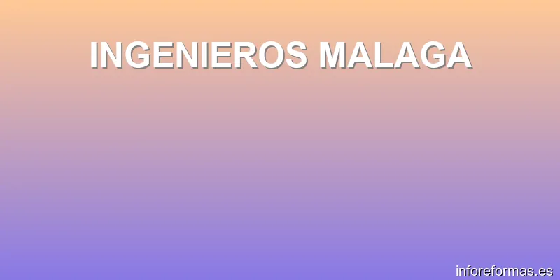 INGENIEROS MALAGA