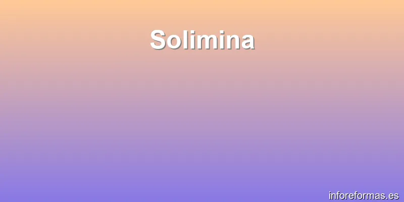 Solimina