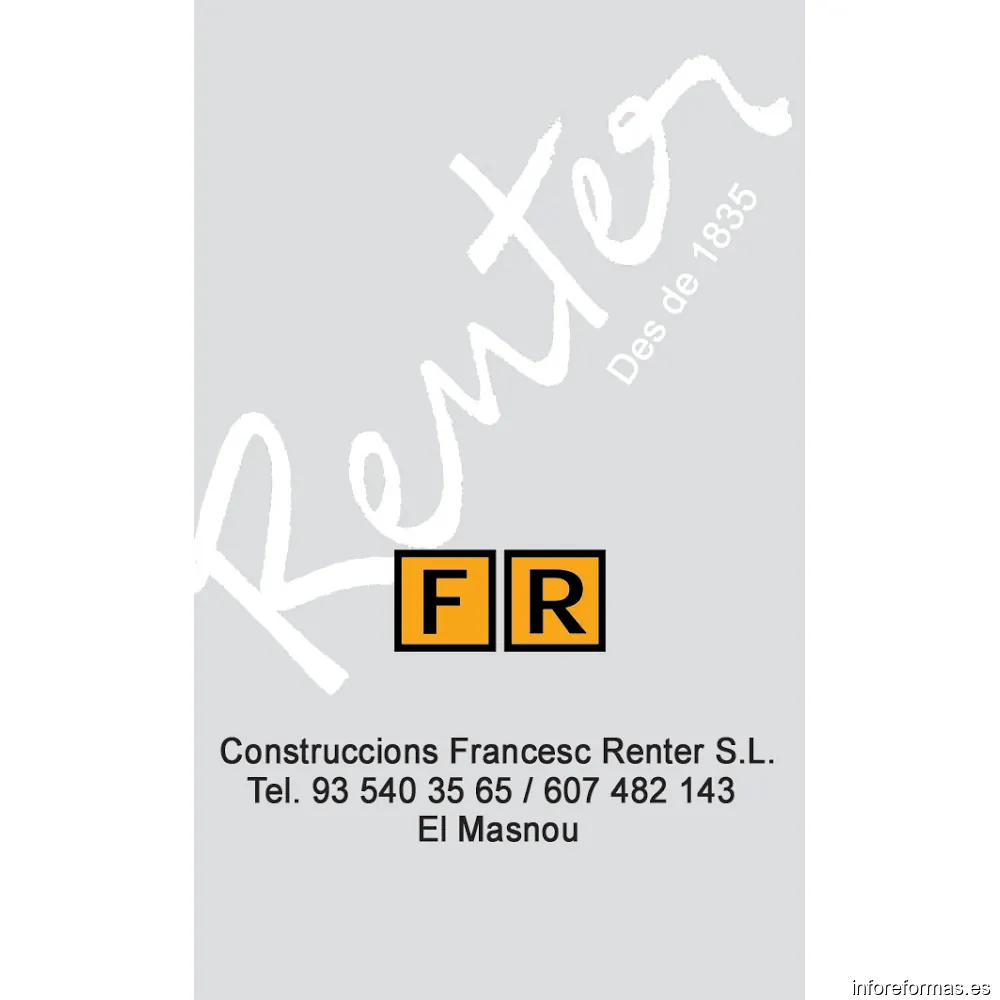 Construccions Francesc Renter S L