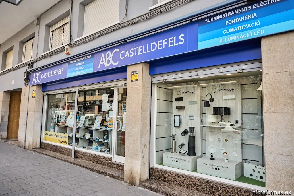 ABC Castelldefels | Suministros Eléctricos, Fontanería, Climatización, Iluminación y Renovables