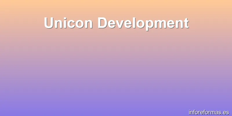 Unicon Development