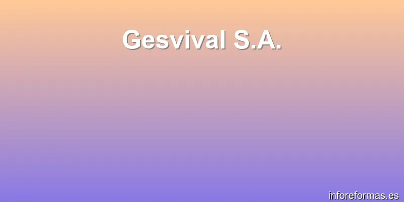 Gesvival S.A.