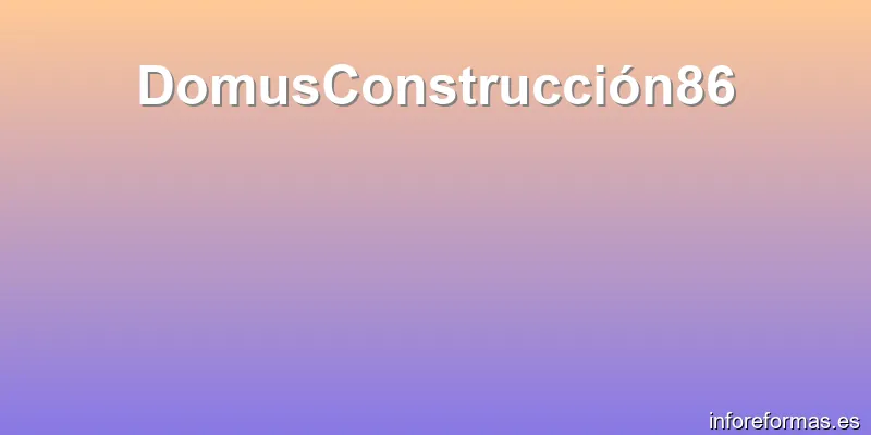 DomusConstrucción86