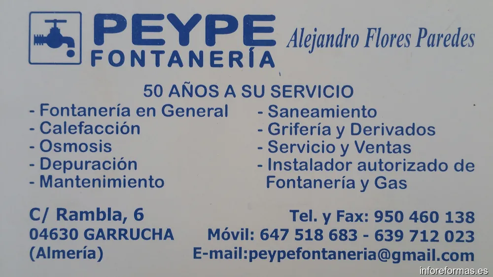 PEYPE FONTANERIA