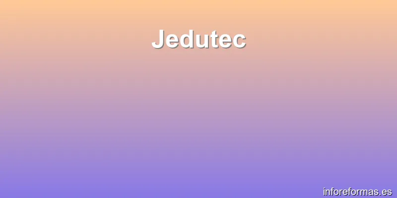 Jedutec