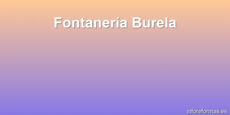 Fontanería Burela