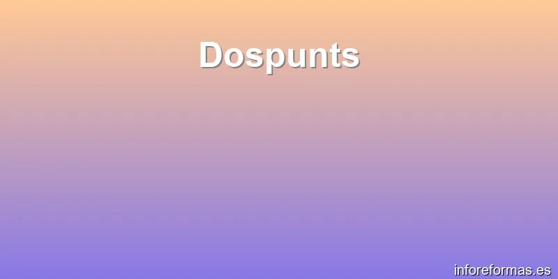 Dospunts