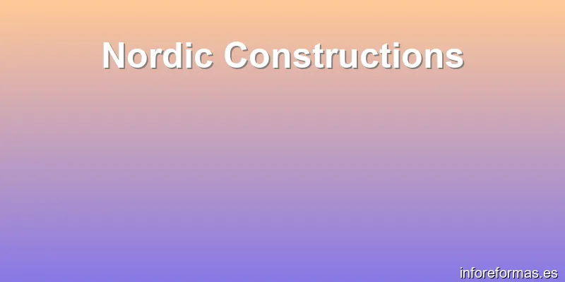 Nordic Constructions