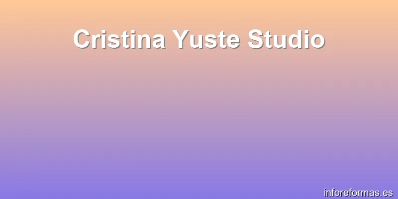 Cristina Yuste Studio