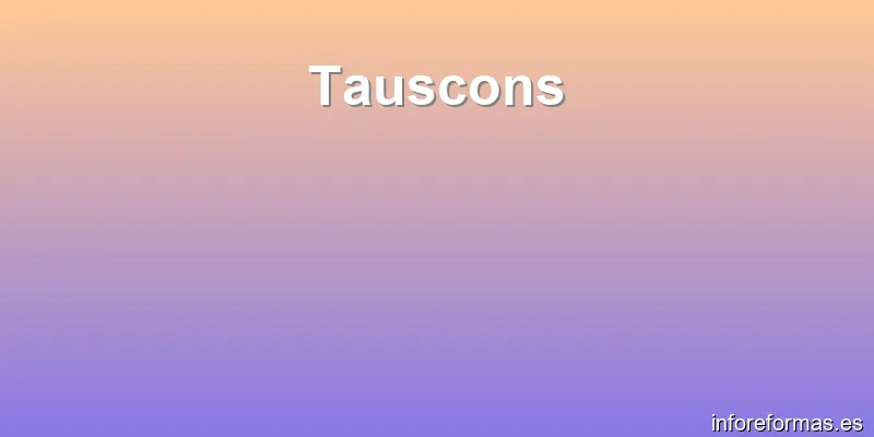 Tauscons