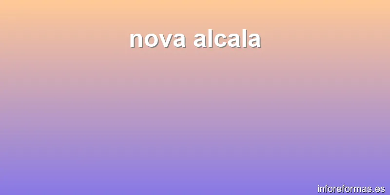 nova alcala