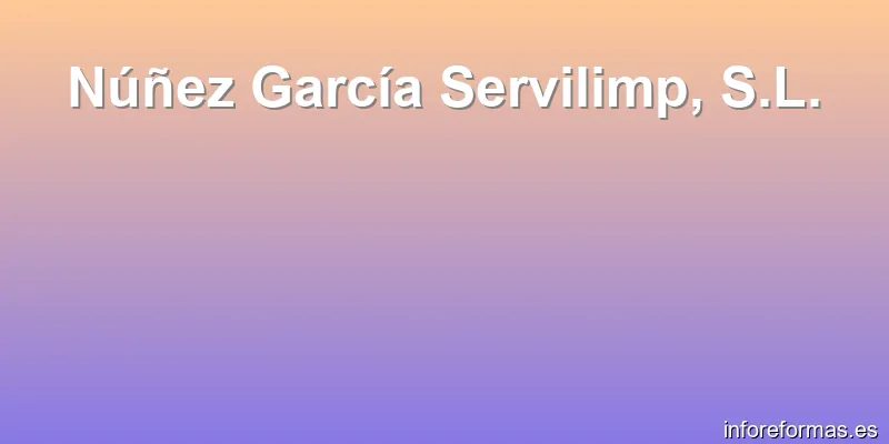 Núñez García Servilimp, S.L.