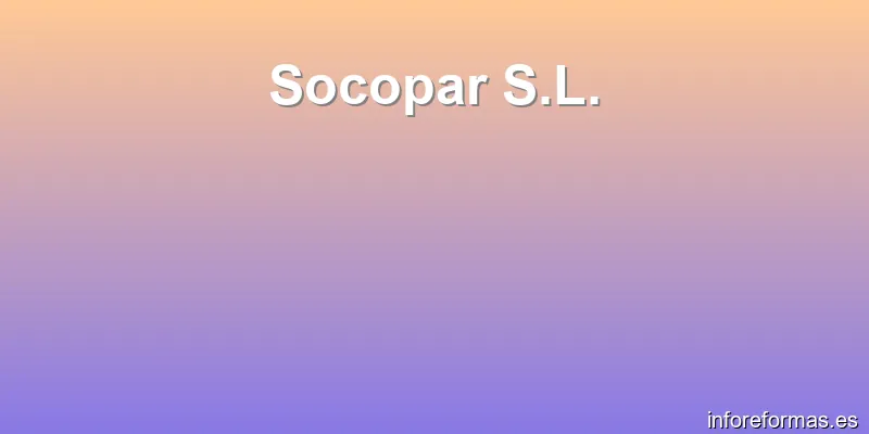 Socopar S.L.
