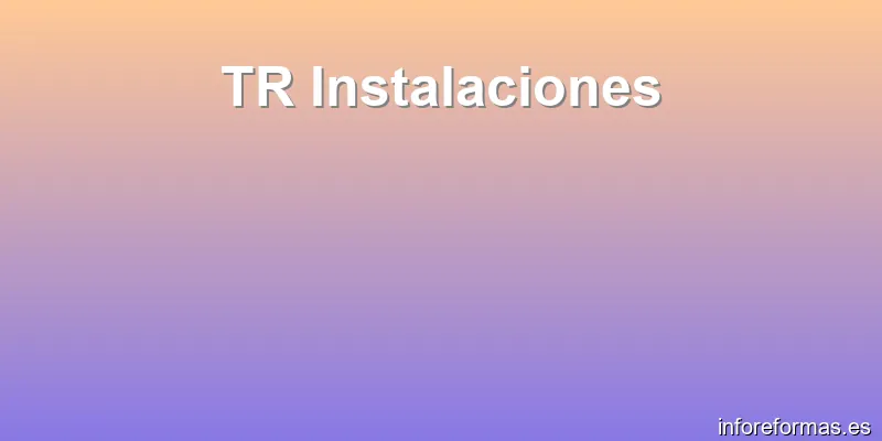 TR Instalaciones