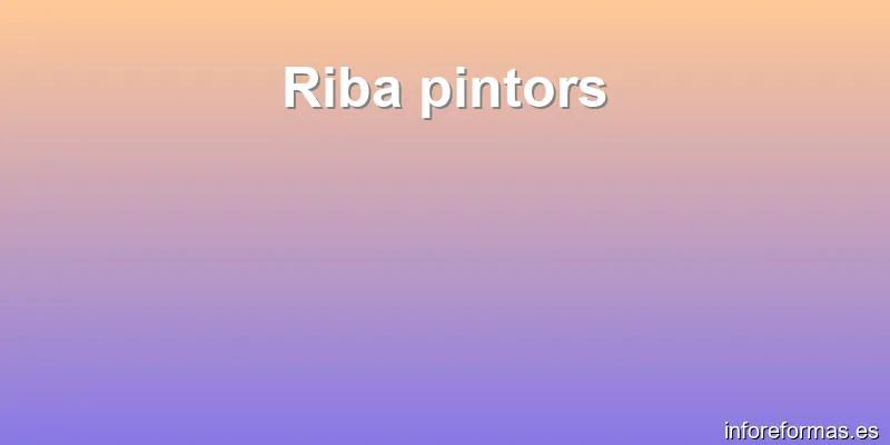 Riba pintors