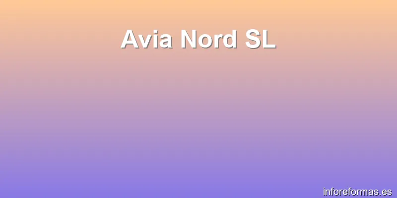 Avia Nord SL