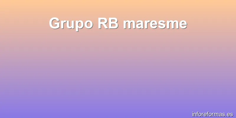 Grupo RB maresme