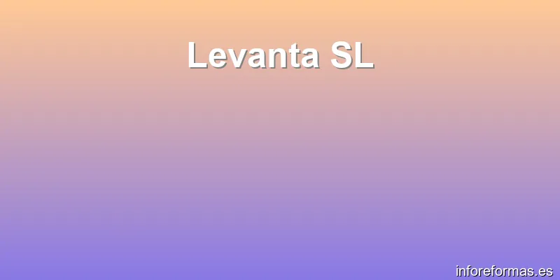 Levanta SL