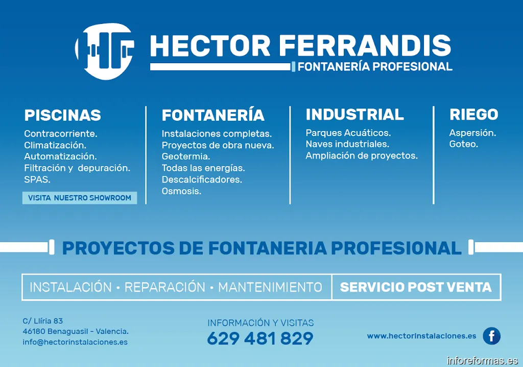 Héctor Ferrandis . FONTANERÍA PROFESIONAL