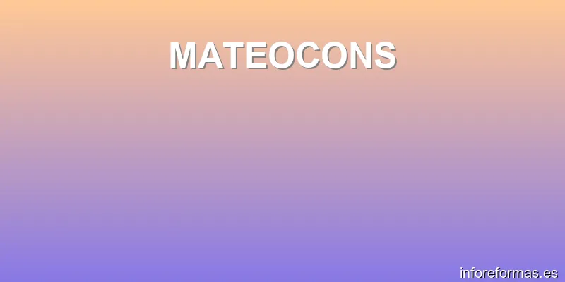 MATEOCONS