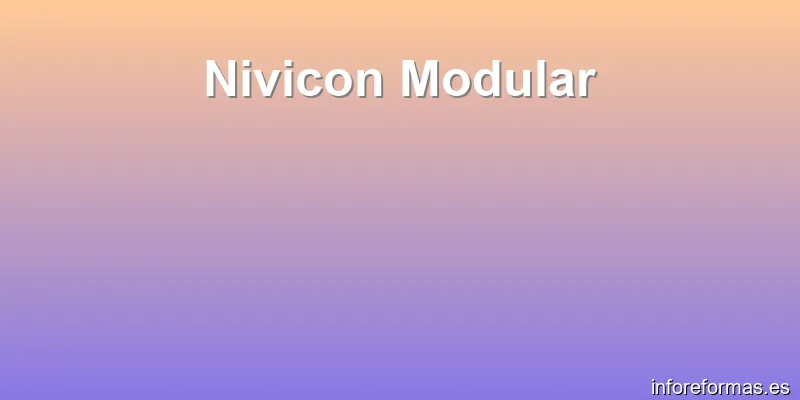 Nivicon Modular