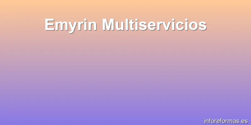 Emyrin Multiservicios