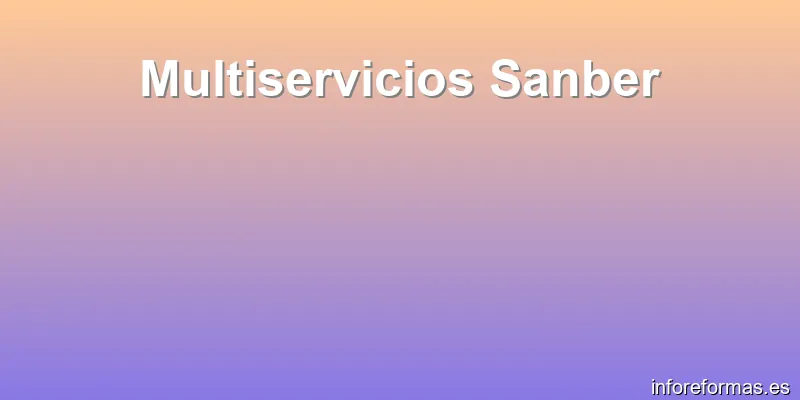 Multiservicios Sanber