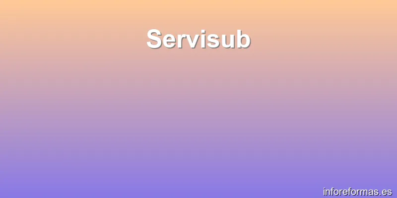 Servisub
