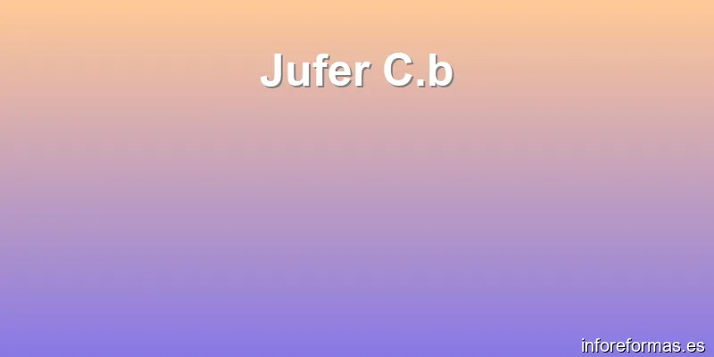 Jufer C.b