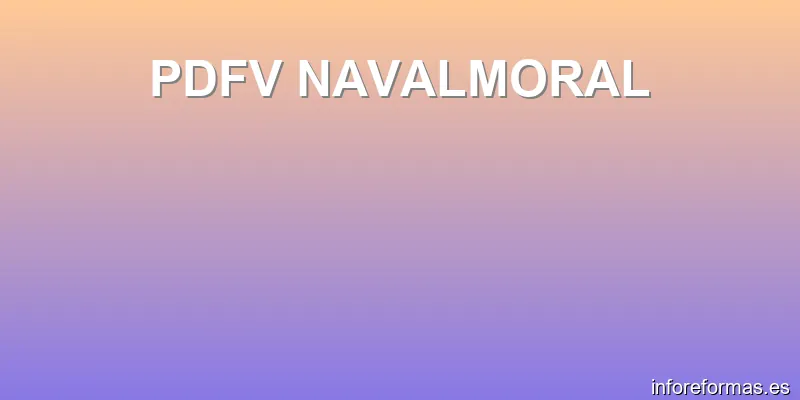 PDFV NAVALMORAL