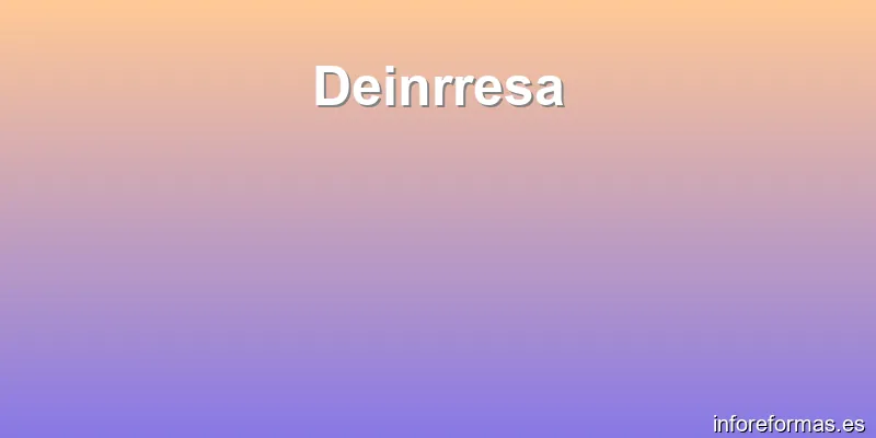 Deinrresa