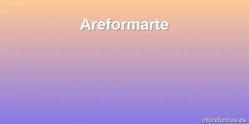 Areformarte