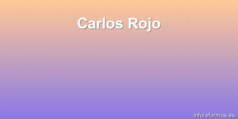 Carlos Rojo