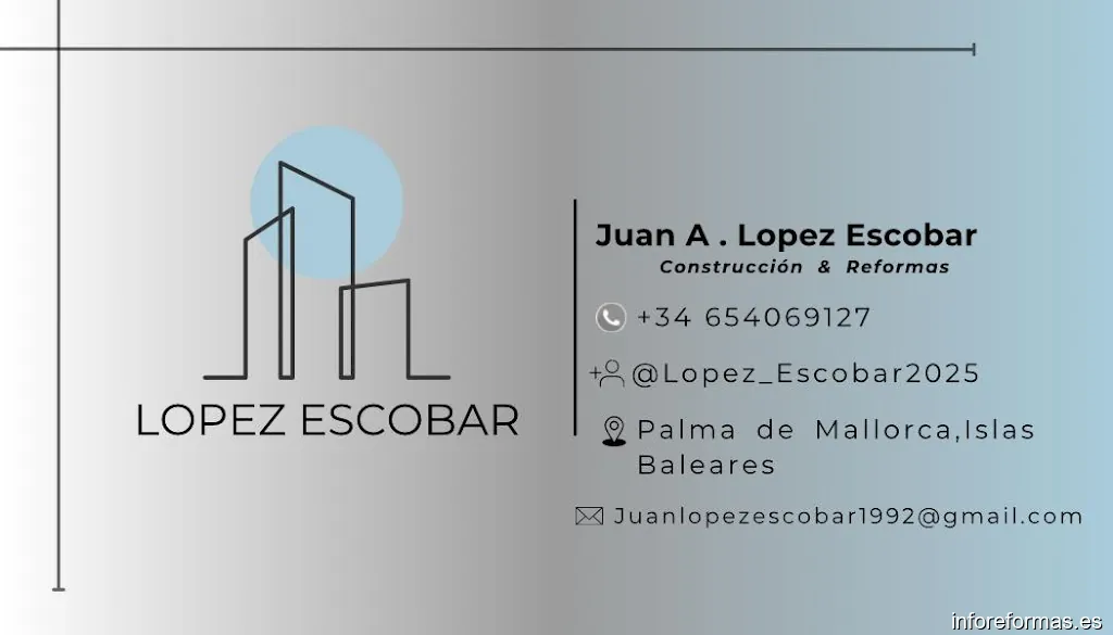 López escobar construcciones y reformas
