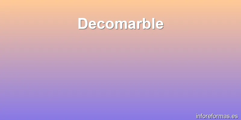 Decomarble