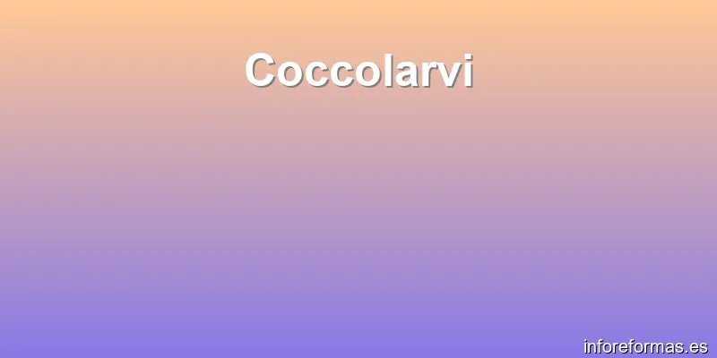Coccolarvi