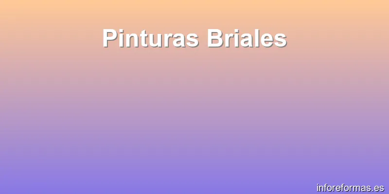 Pinturas Briales