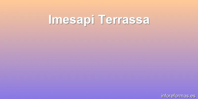 Imesapi Terrassa