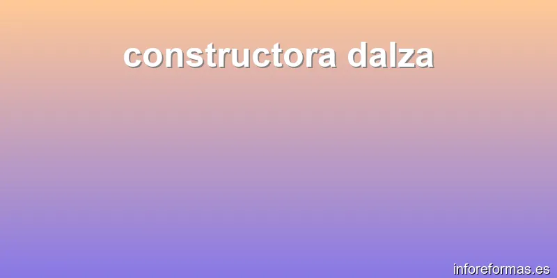 constructora dalza