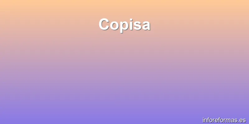 Copisa
