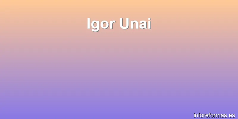 Igor Unai