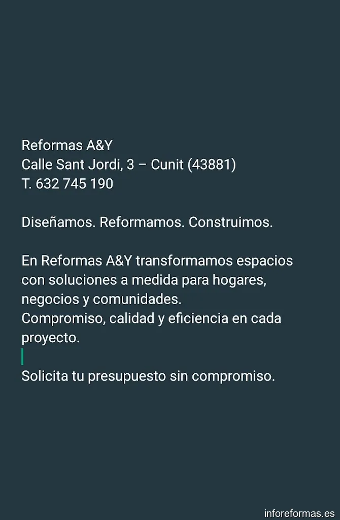 Reformas A&Y
