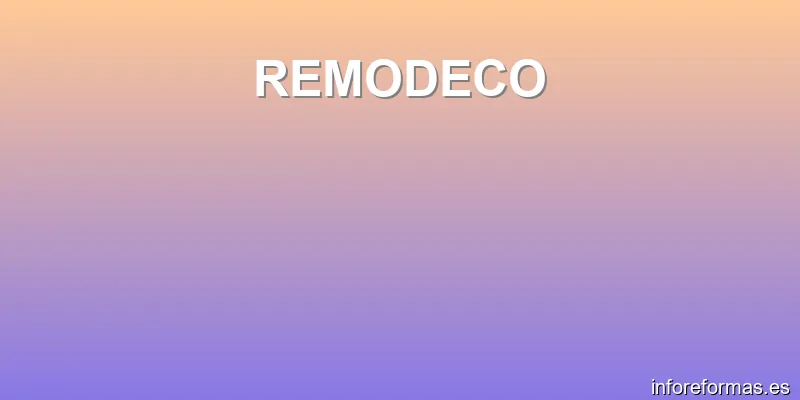 REMODECO