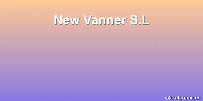 New Vanner S.L