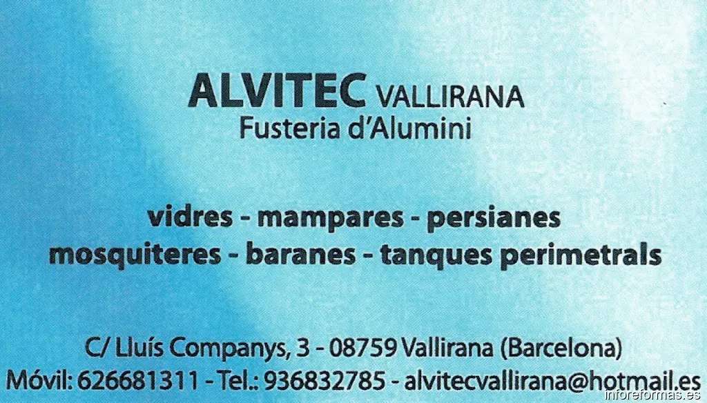Alvitec Carpintería de Aluminio