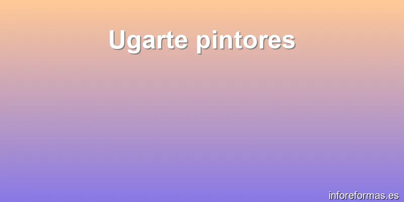 Ugarte pintores
