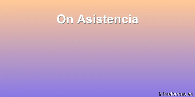 On Asistencia