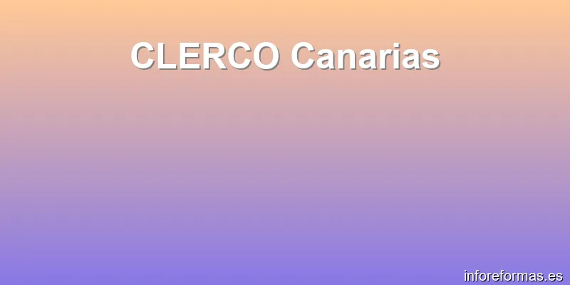 CLERCO Canarias